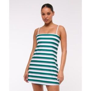 Abercrombie Stripe Athletic Dress Medium
